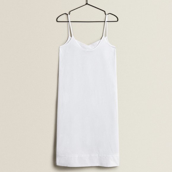 ZARA HOME WHITE COTTON PAJAMA NIGHTGOWN $59.90 - Picture 4 of 6
